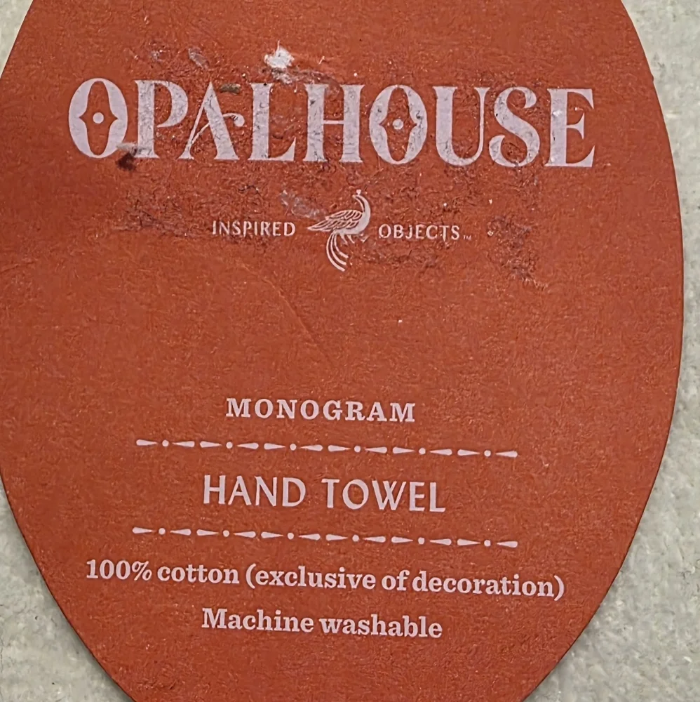 OPALHOUSE Monogram Letter 